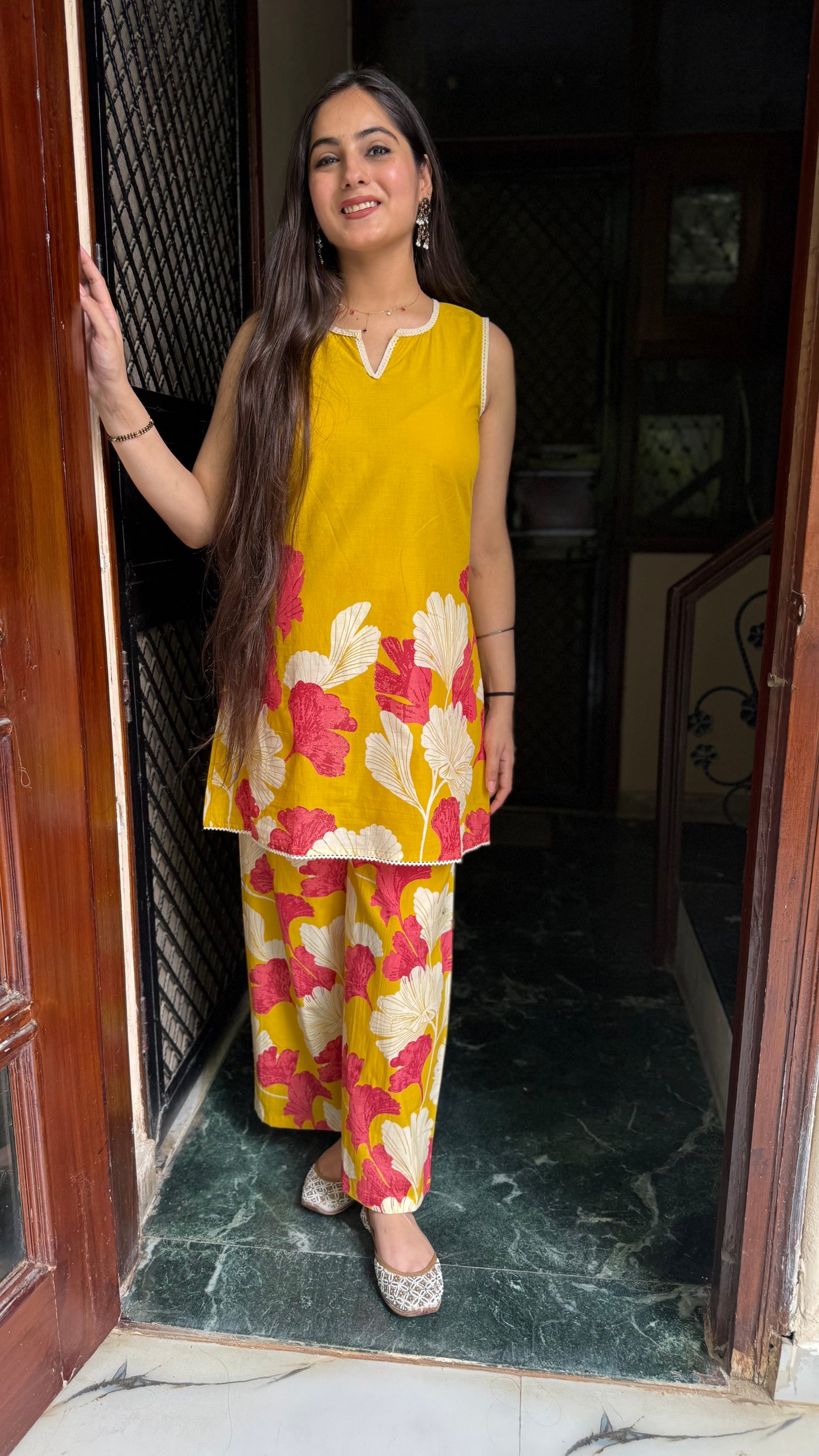 Saloni Yellow Coord Set