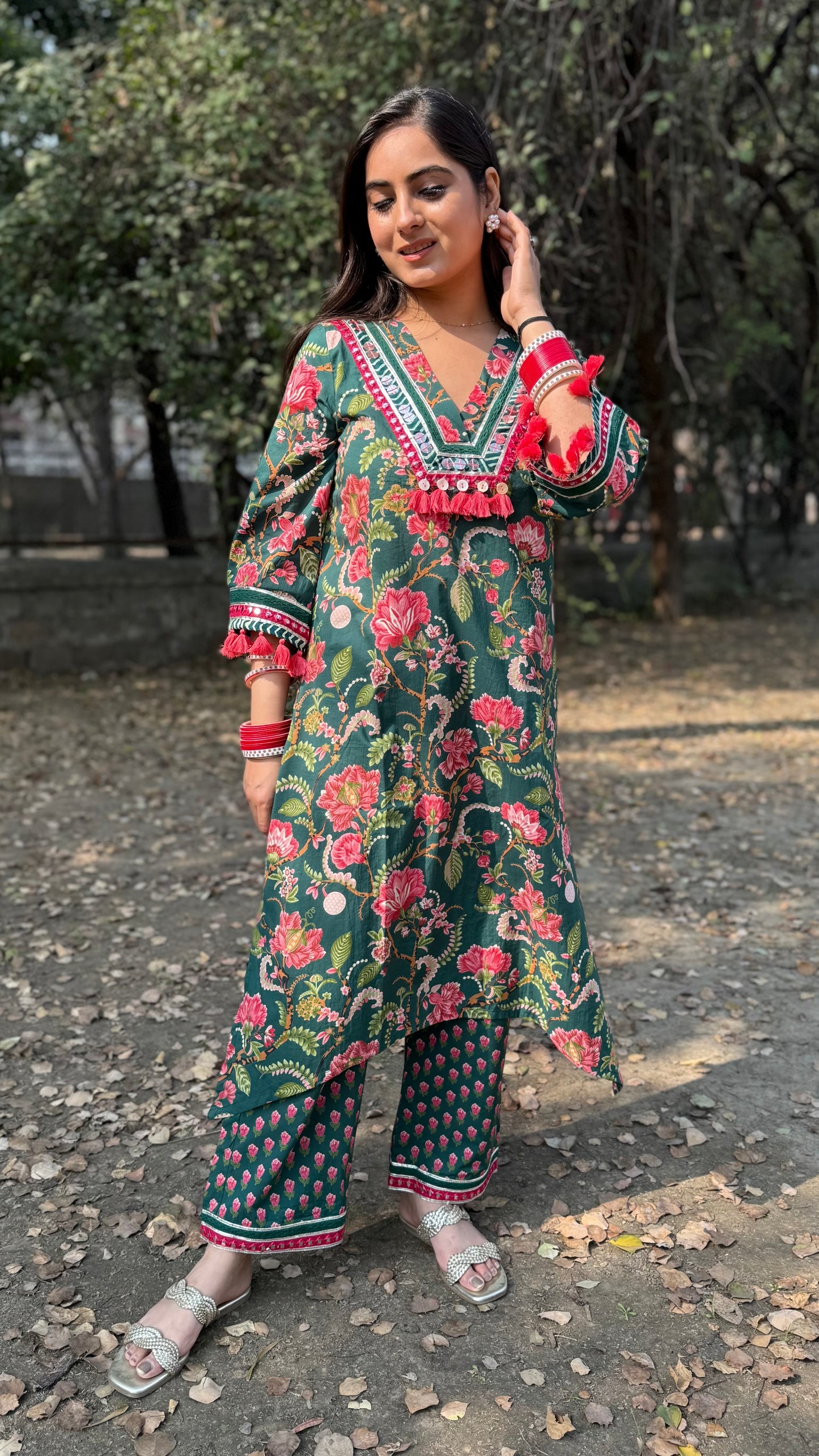 Tara Green Coord Set