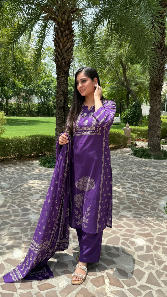 Jamuni Embroidered Suit Set