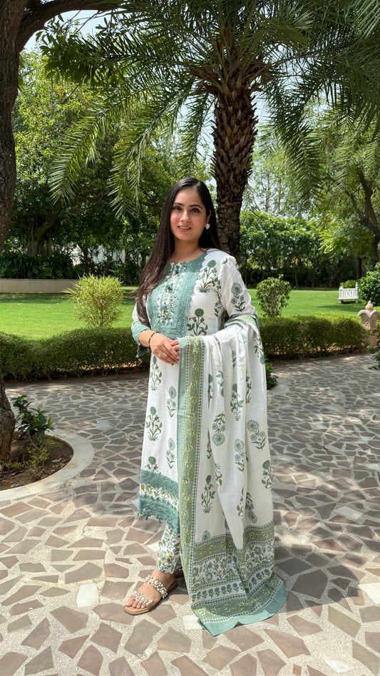 Meadow Green Suit Set