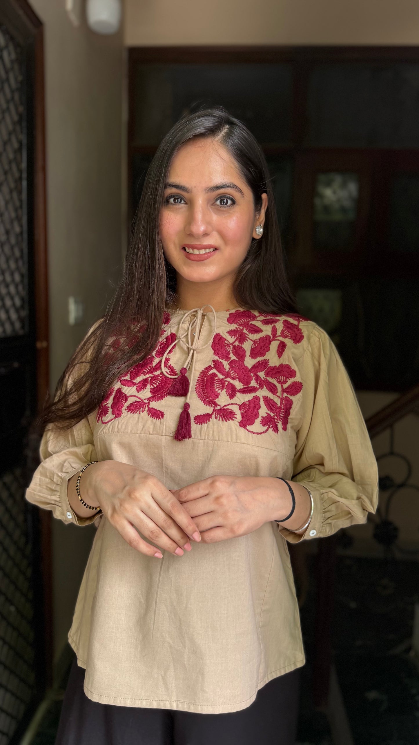 Reema Beige top