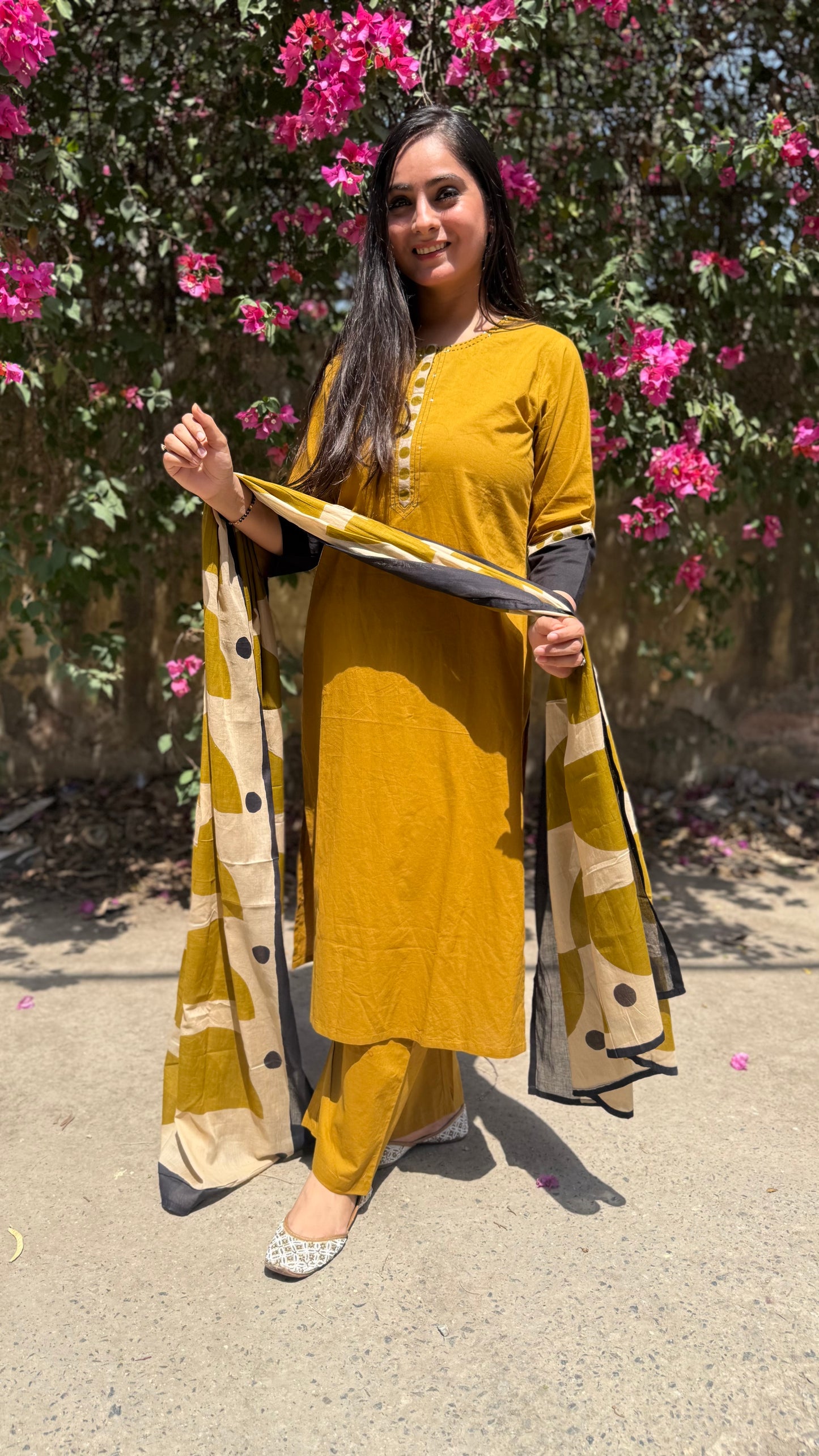 Mustard Muse Suit Set
