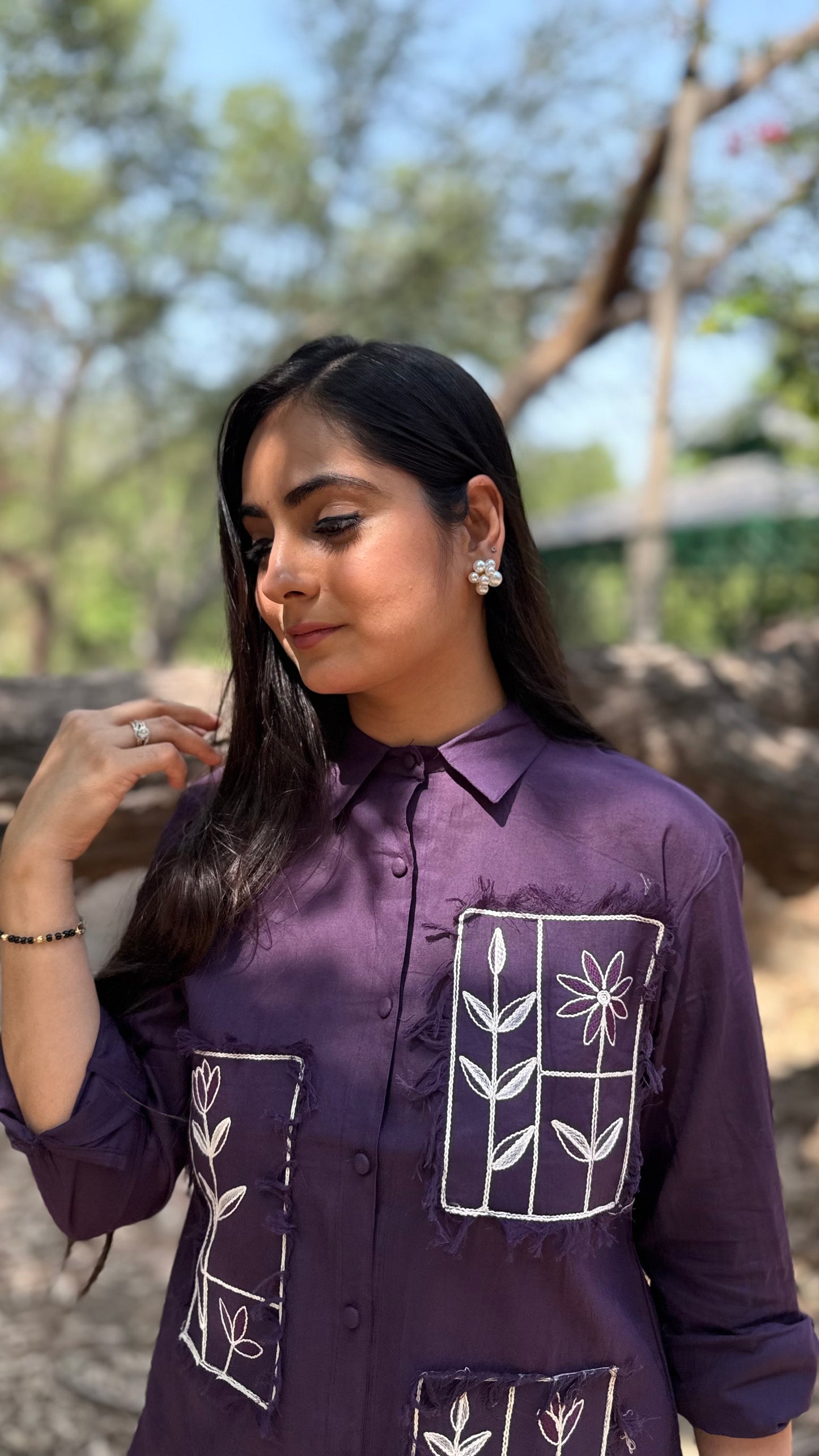 Neha Embroidered Coord Set