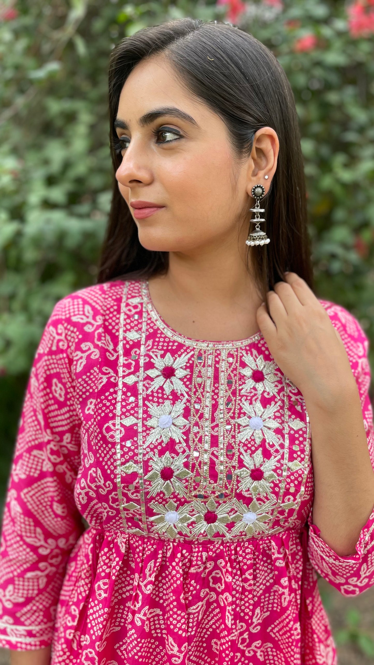 Varsha Hot Pink Coord Set