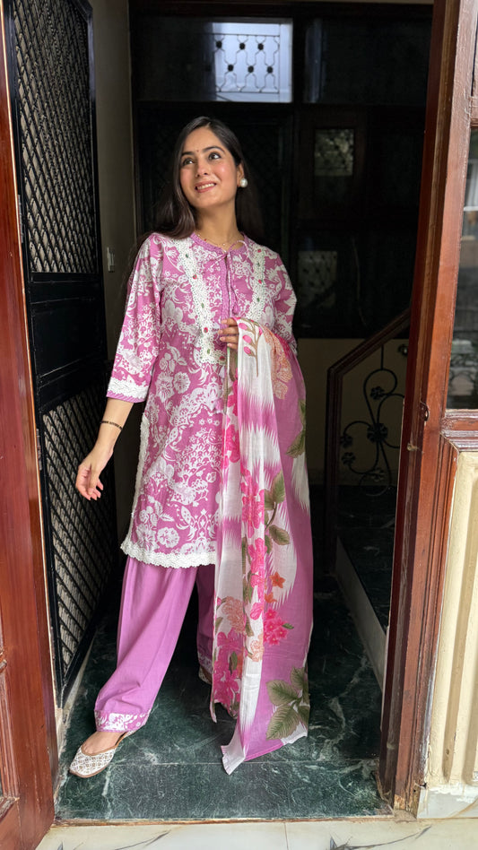 Meher Mauve Salwar Suit