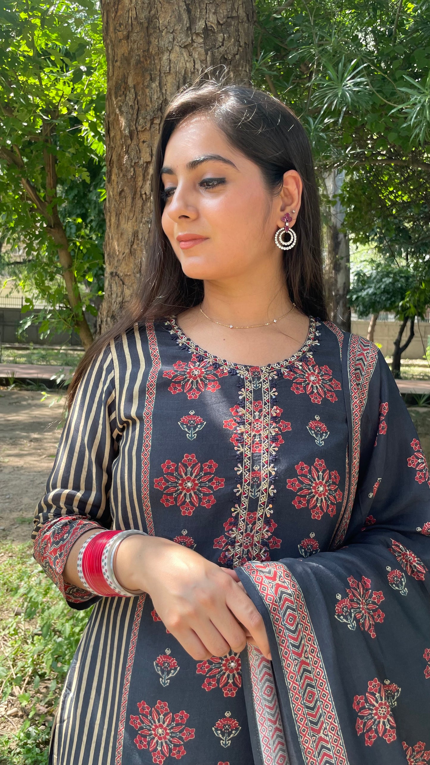Beena Charcoal Suit
