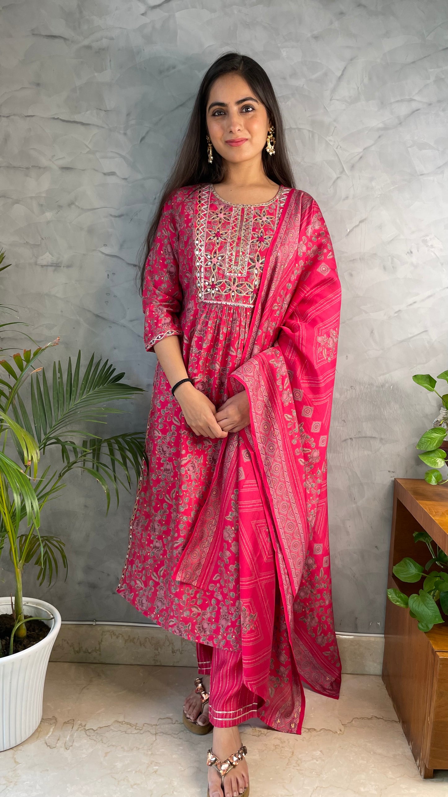 Manika Pink Nyra Suit