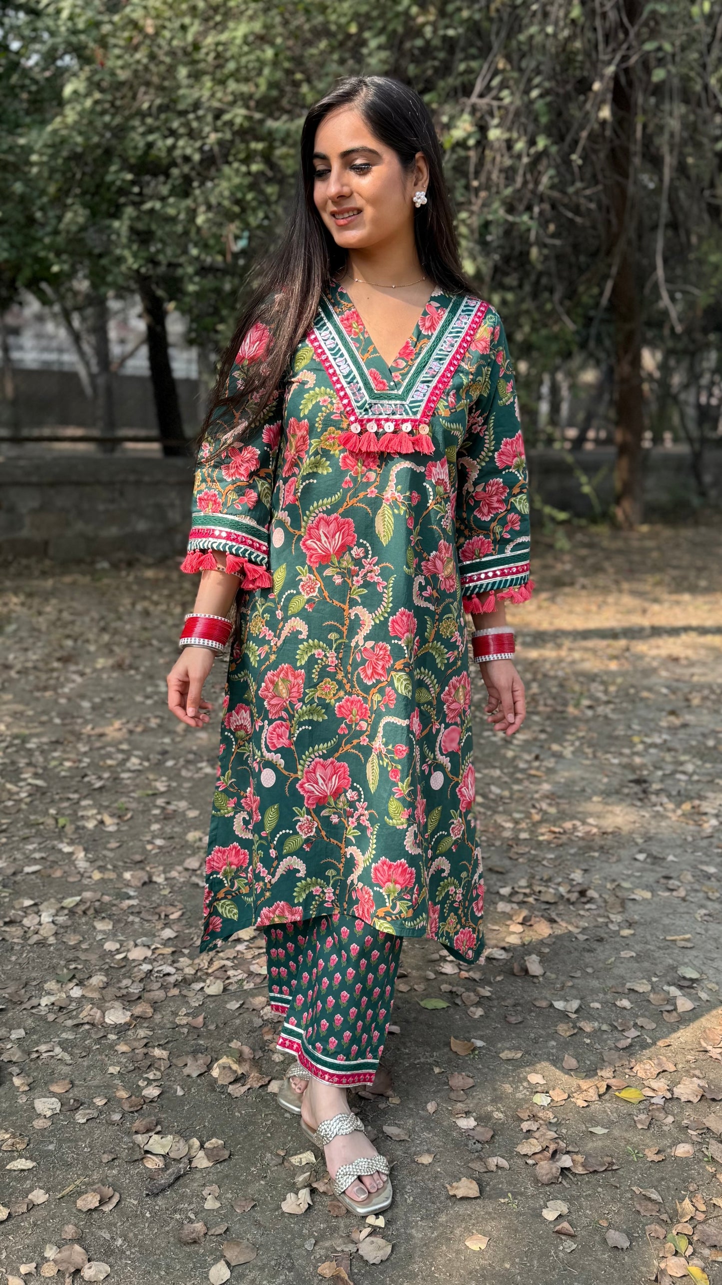 Tara Green Coord Set