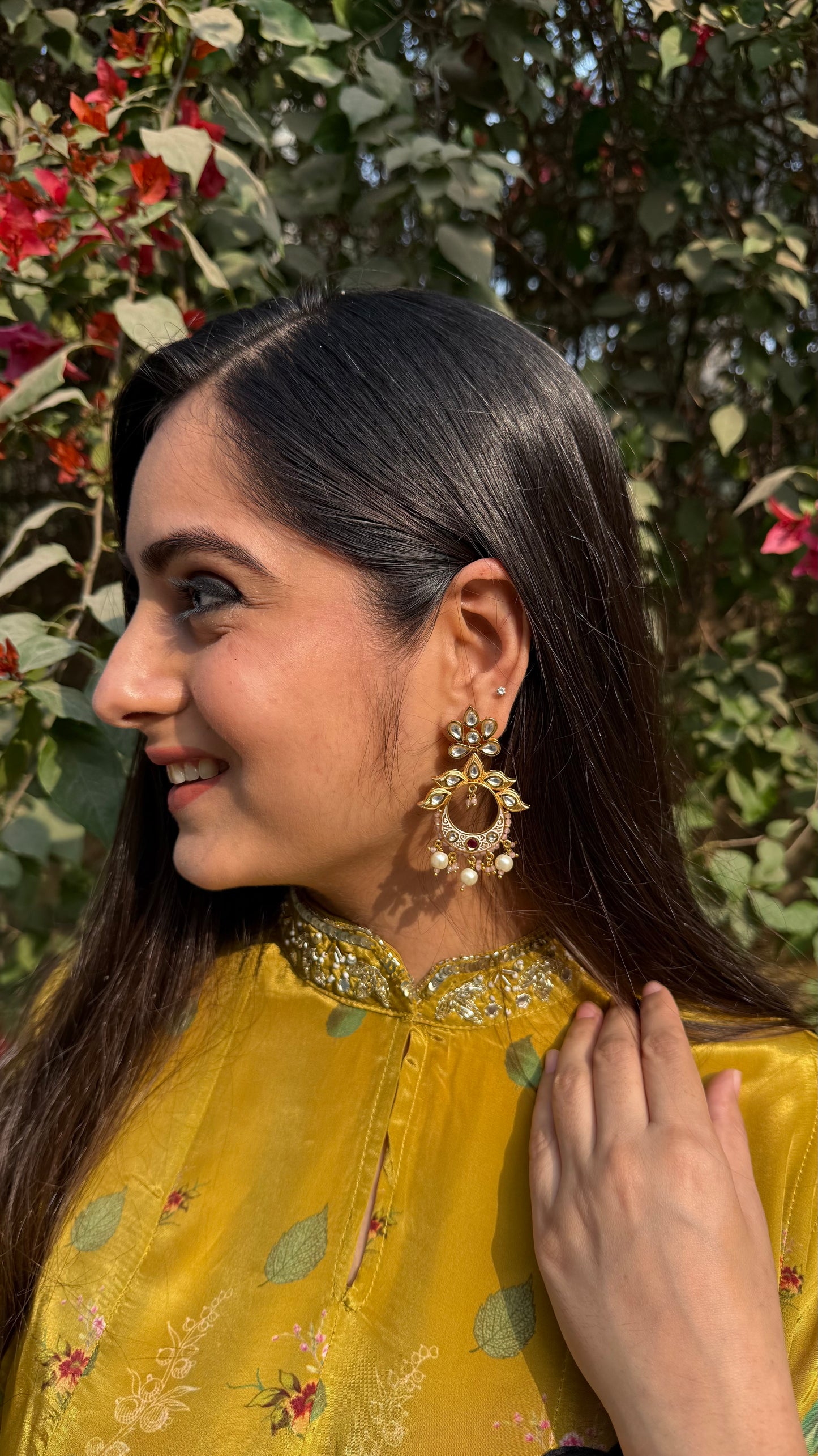 Alisha Mustard Flared Coord Set