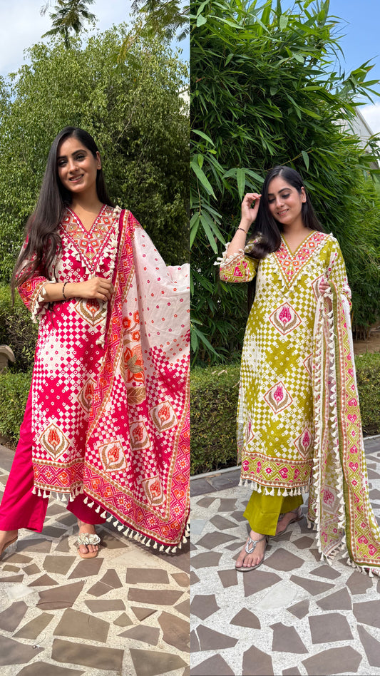 Rangrez Tassel Suit Set