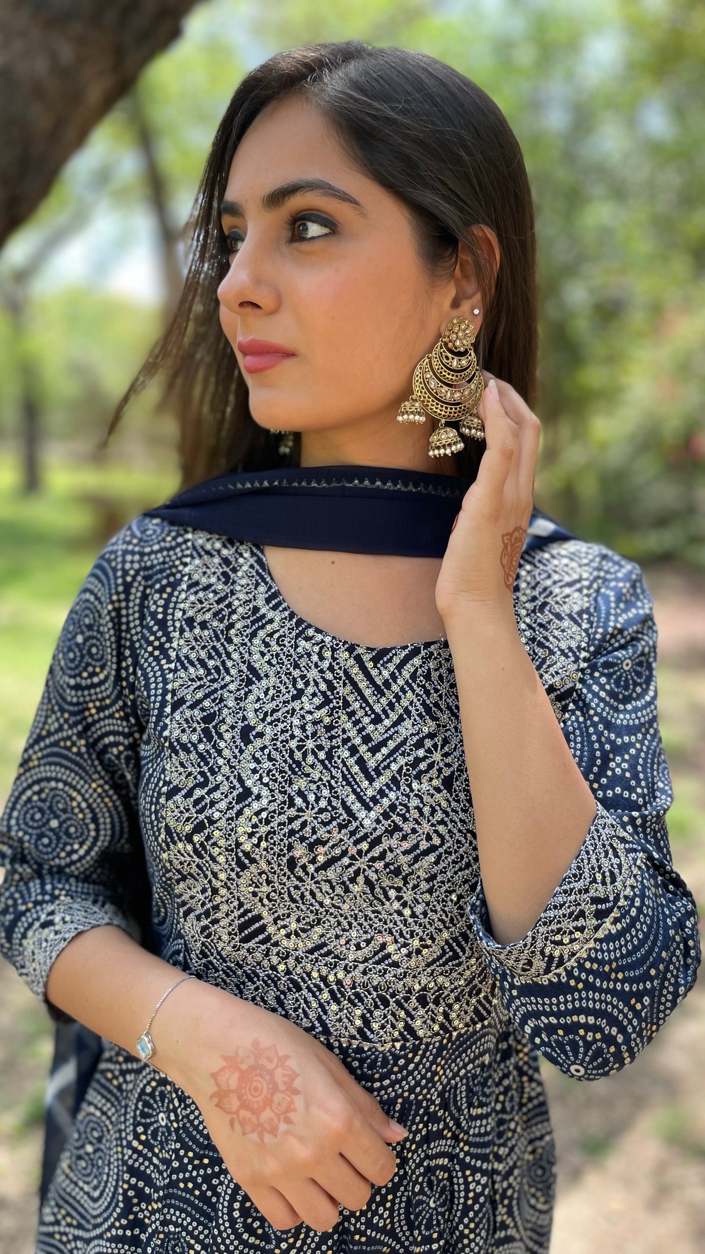 Rubina Blue Nyra Suit