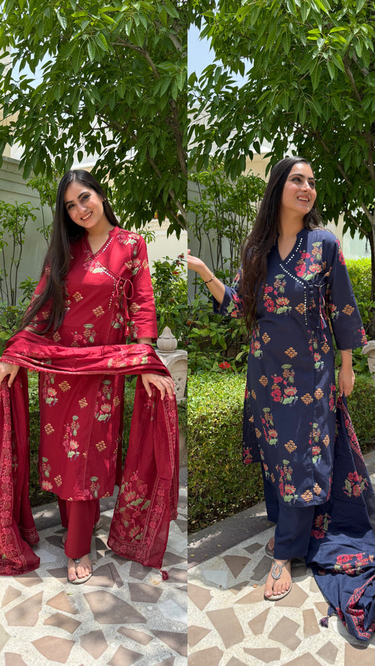 Riya Floral Printed Suit