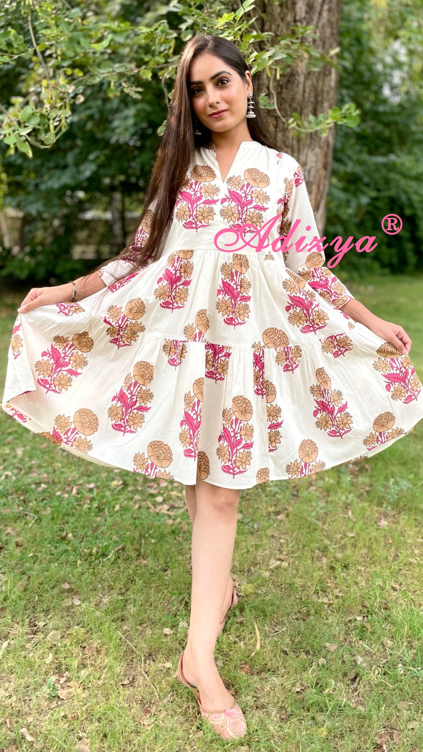 Off White Dress