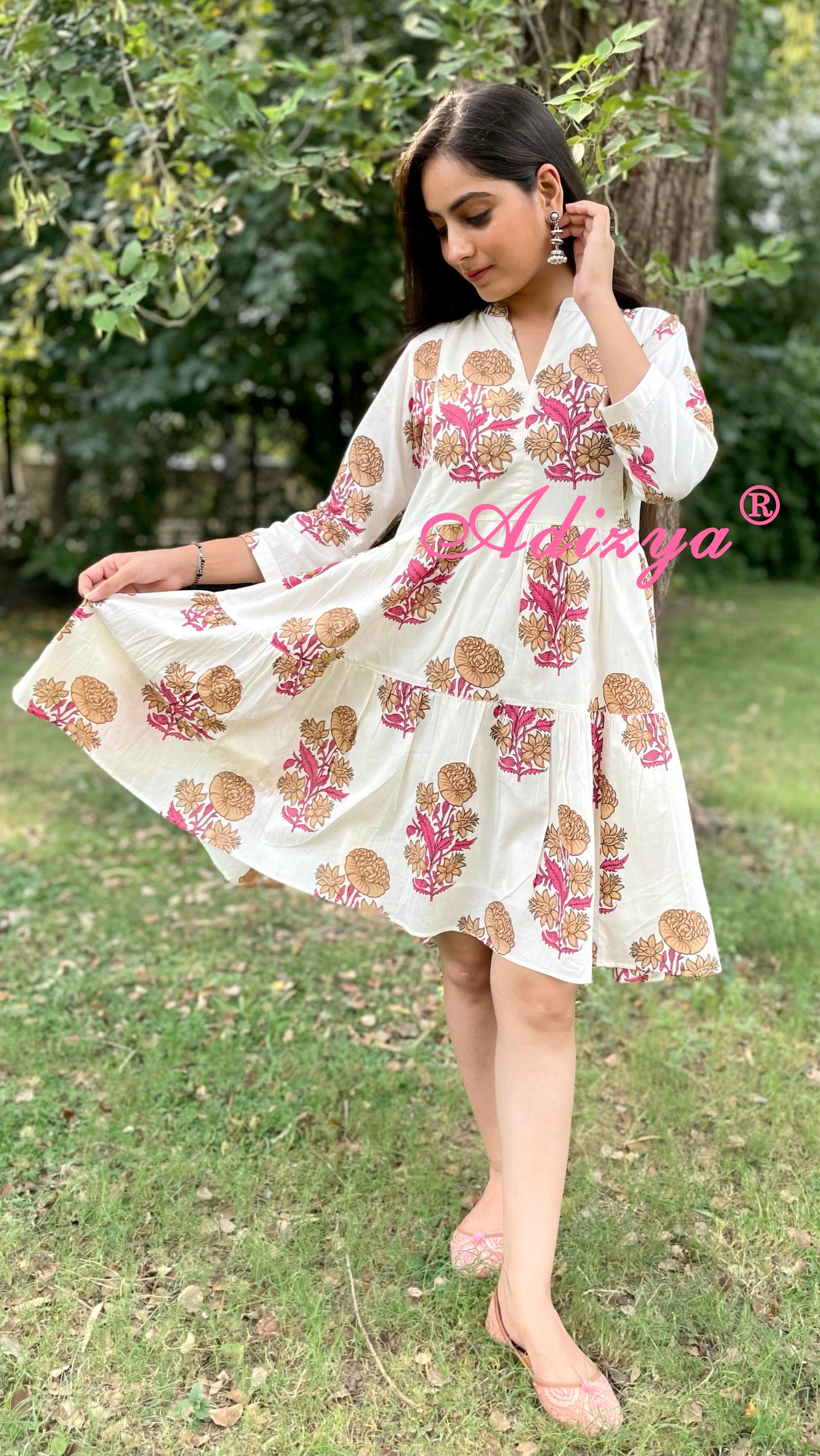 Off White Dress