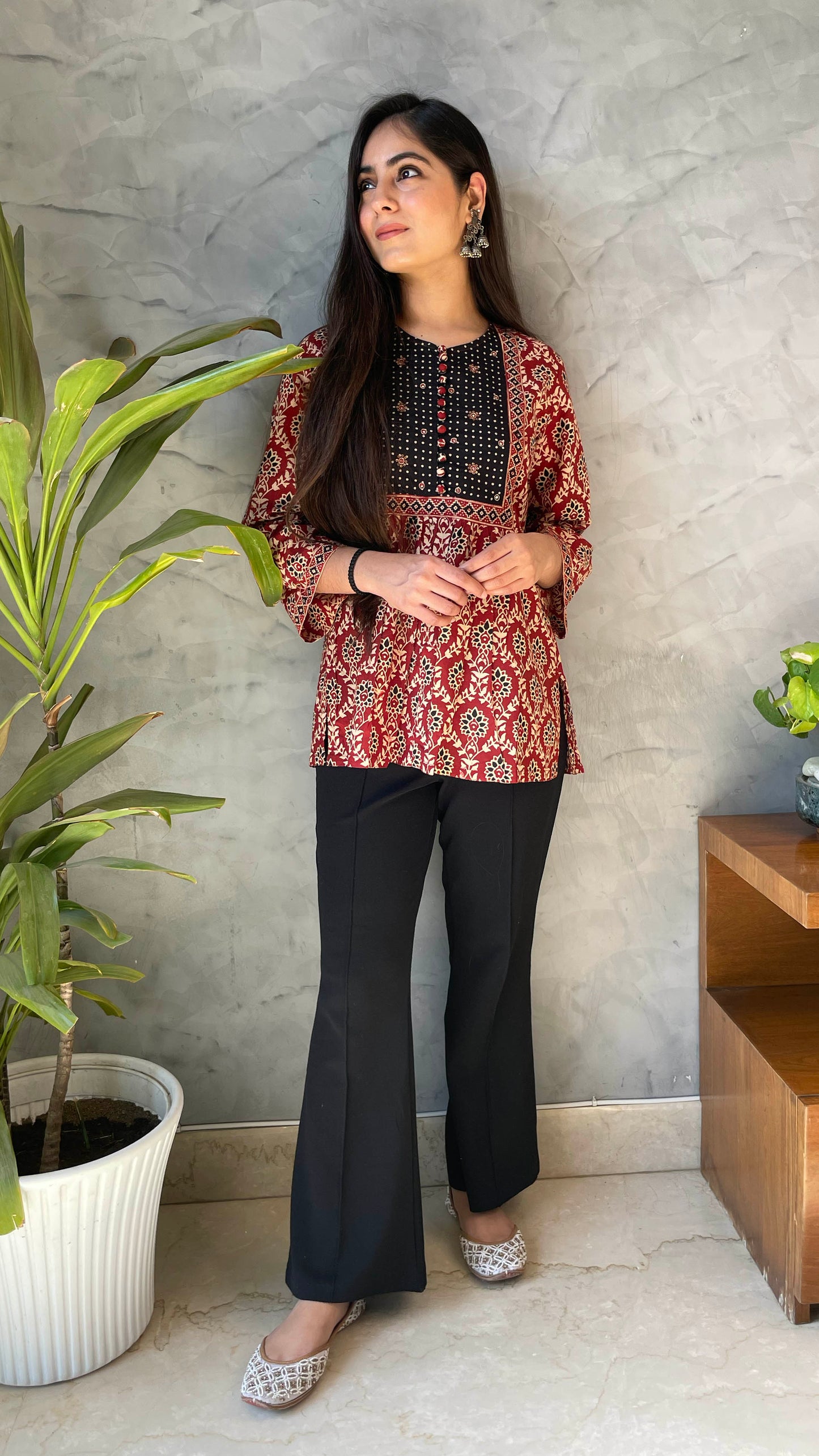 Rust Cotton Top