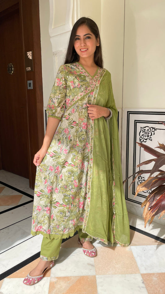 Heena Green Alia Suit