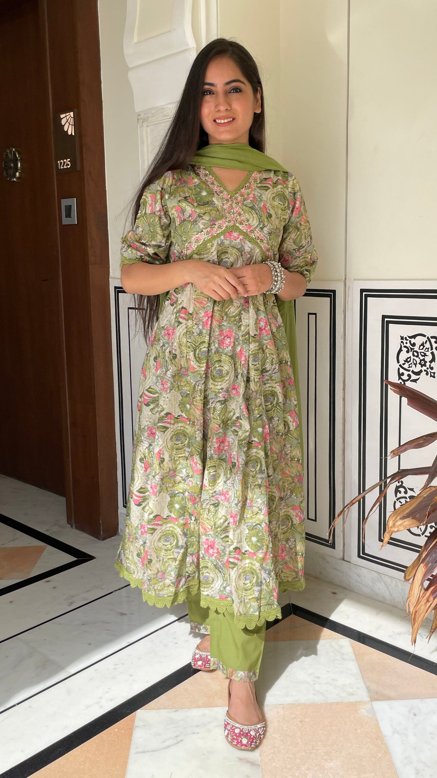 Heena Green Alia Suit