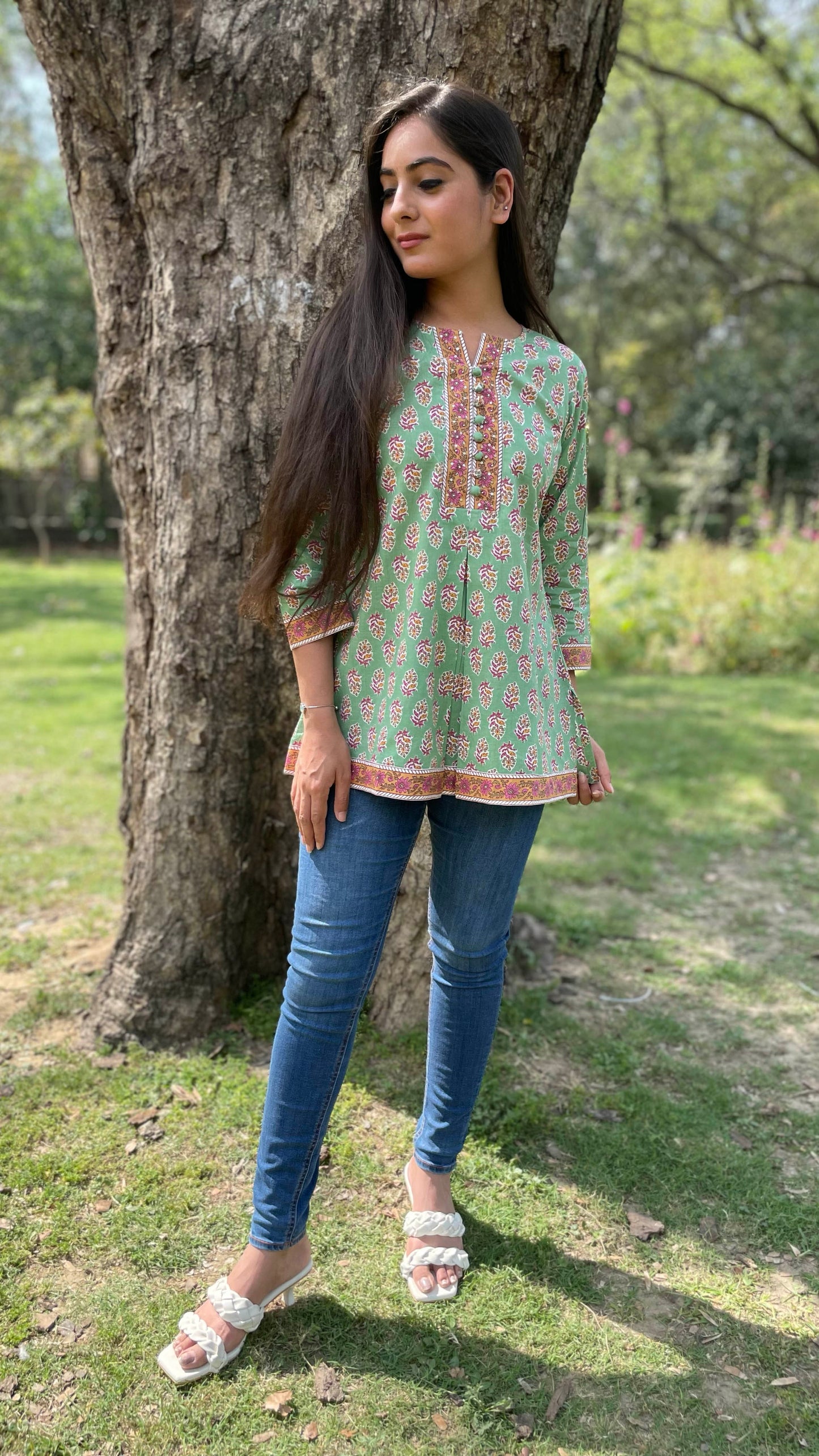 Pastel Green Top