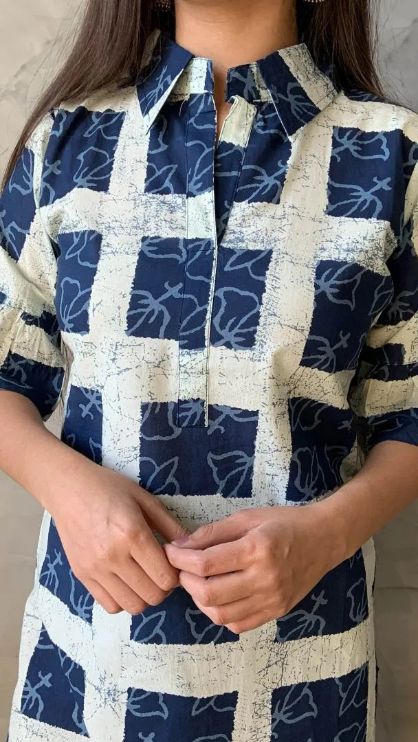 Blue Collar Kurta