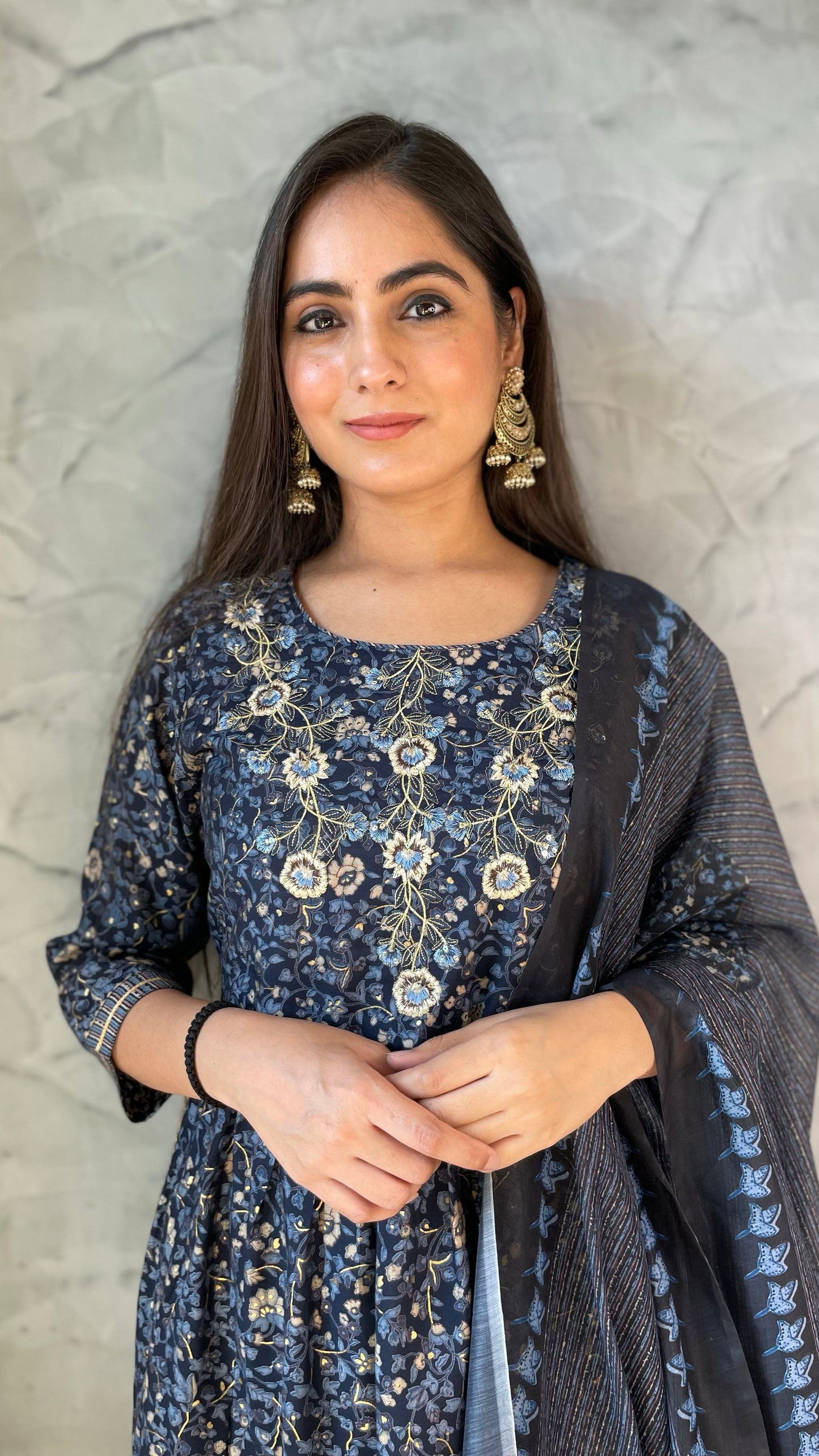 Dark Blue Modal Suit