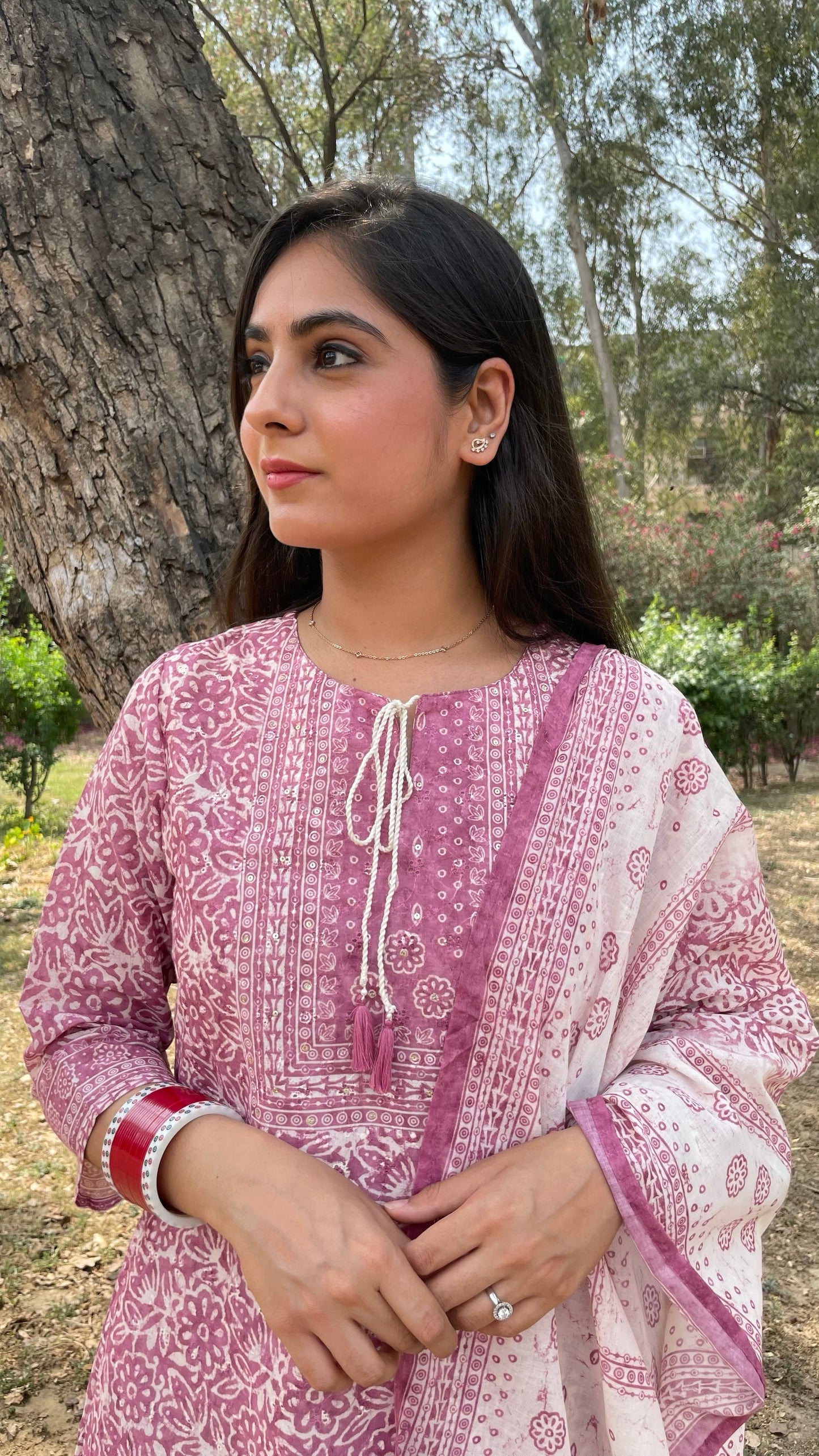 Mehak Schiffli Suit