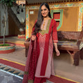 Crimson Veda Suit Set