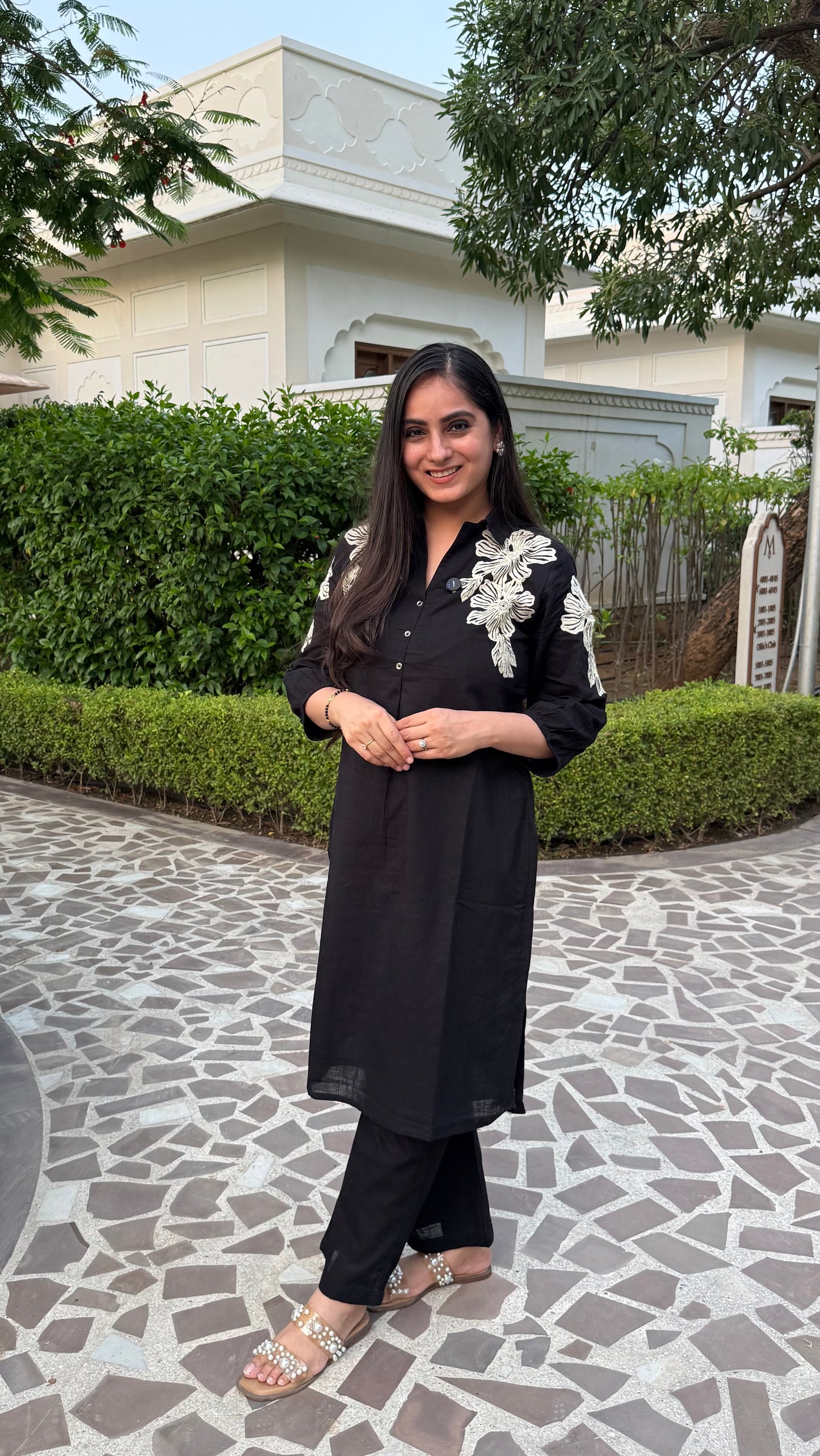 Zariya Black Coord Set