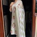 Sakshi Cream A-Line Suit