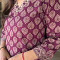 Noor-e-Plum Farshi Suit