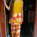 Saloni Yellow Coord Set