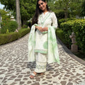 Surbhi cream Lace Suit
