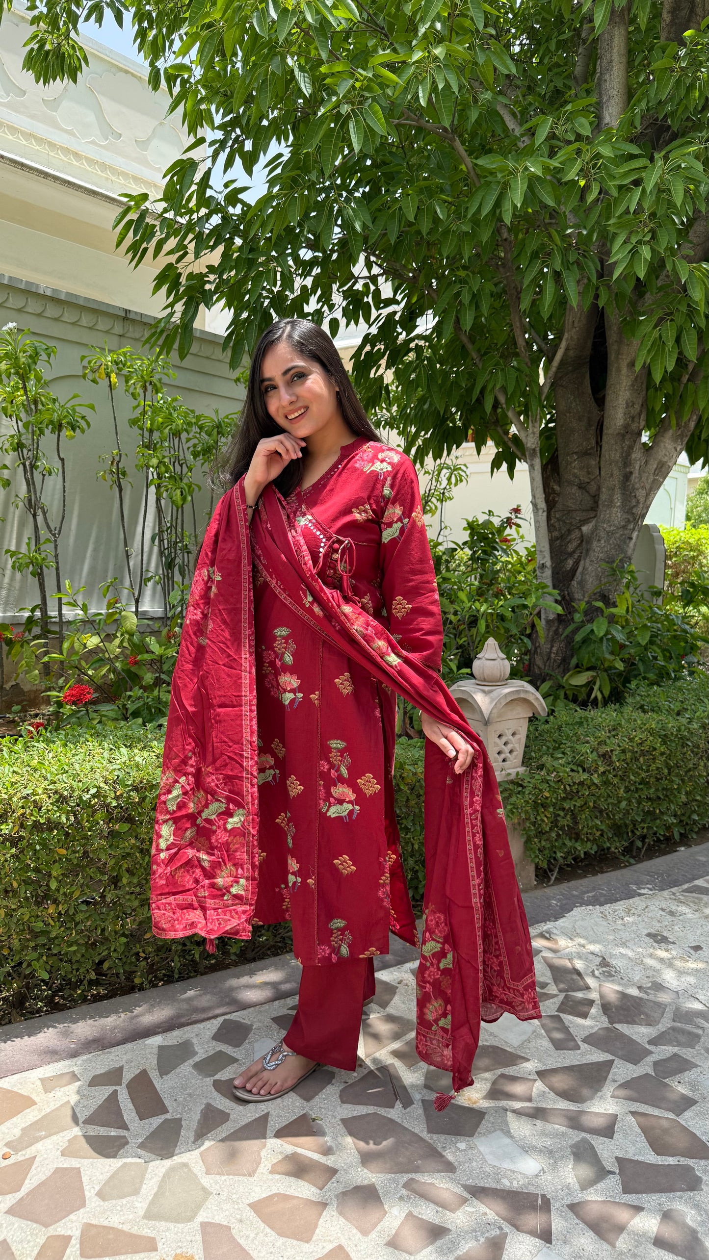 Riya Floral Printed Suit