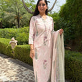 Gulnaaz Pastel Pink Suit