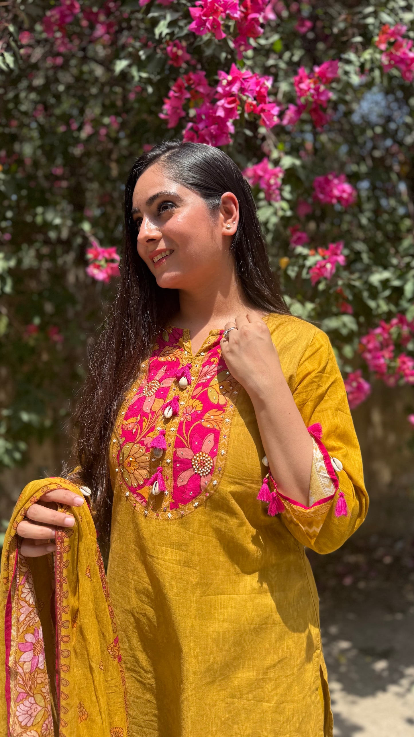 Basanti Bloom Suit Set