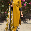 Mustard Muse Suit Set