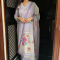 Shikha Lilac Floral Suit
