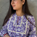 Ruchi Purple Printed Top