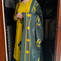 Misha Mustard Green Suit