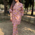 Saanvi Lilac Coord Set