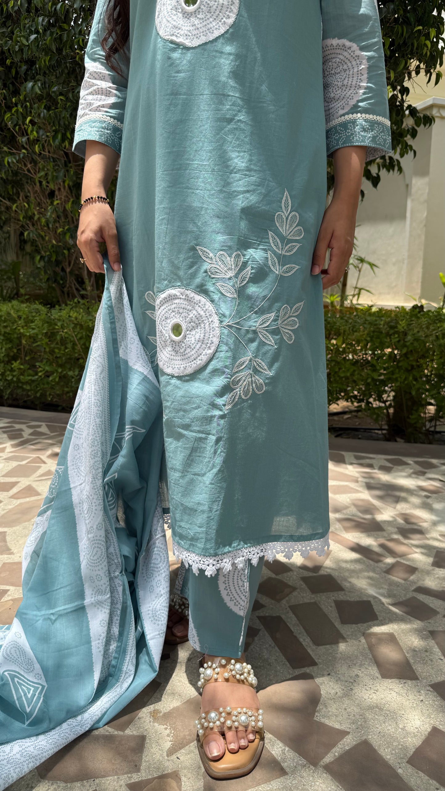 Firoza Embroidered Suit Set