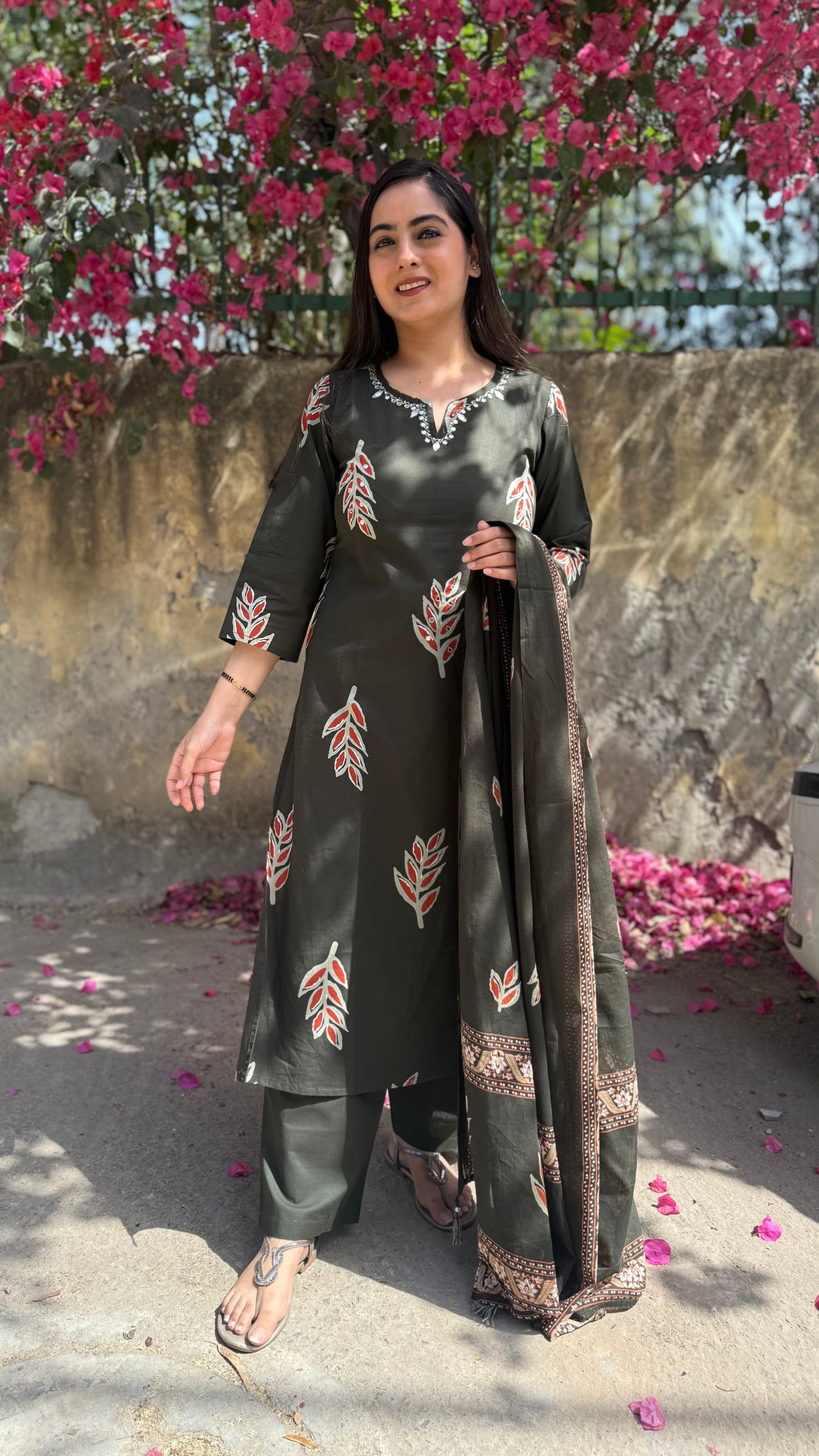 Yashika printed Cotton Suit