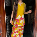 Saloni Yellow Coord Set