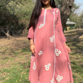 Maira Pink A-Line Kurta