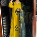 Misha Mustard Green Suit