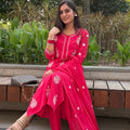 Meera Ruby Embroidered Suit