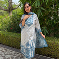 Shifa Black & Blue Shell Suit