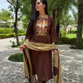 Mehak A-Line Cotton Suit