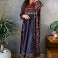 Mahi Blue Floral Dress