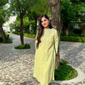 Pastel Bloom Embroidered Kurta Set
