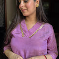 Surbhi Lilac Coord Set